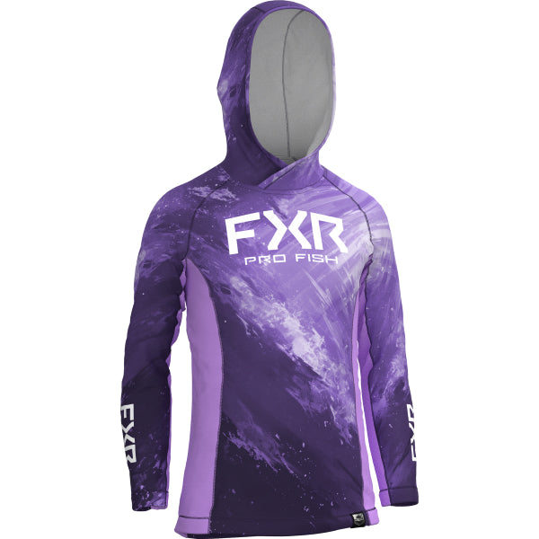 Coton Ouaté Derby UPF Junior FXR mauve, de face