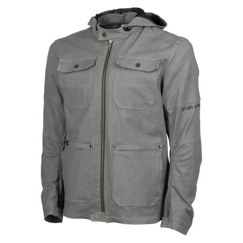 Manteau de Moto Dogs of War 2.0/Speed and Strength /gris de face
