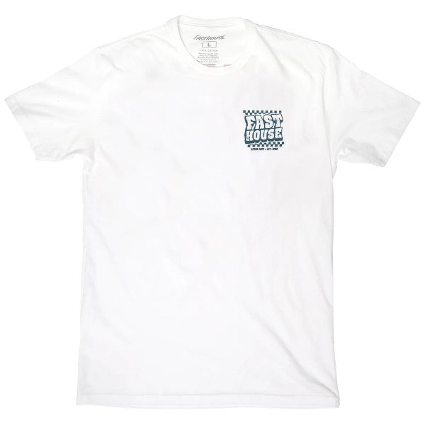 T-Shirt Drive-In Bleu/Blanc/Rouge de face