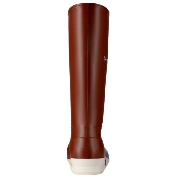 Bottes de pluie Dunlop Sport Femme Bordeaux, de dos