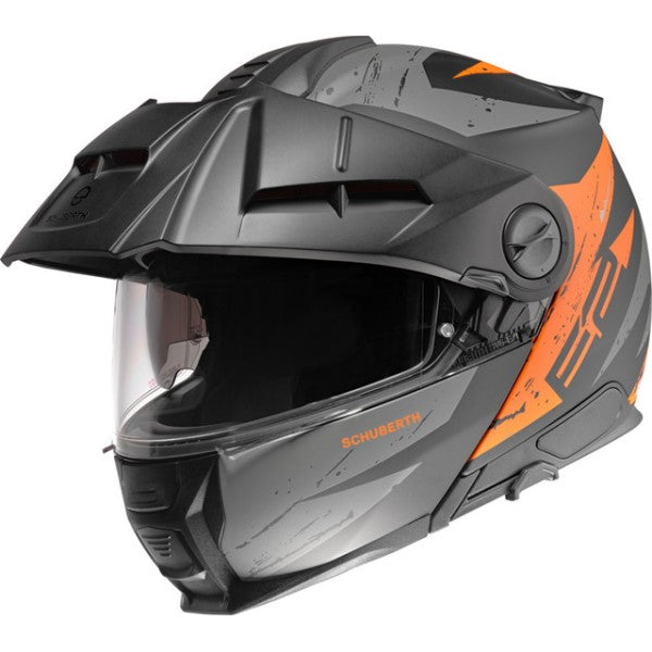 Casque de Moto Modulaire E2 Explorer Orange