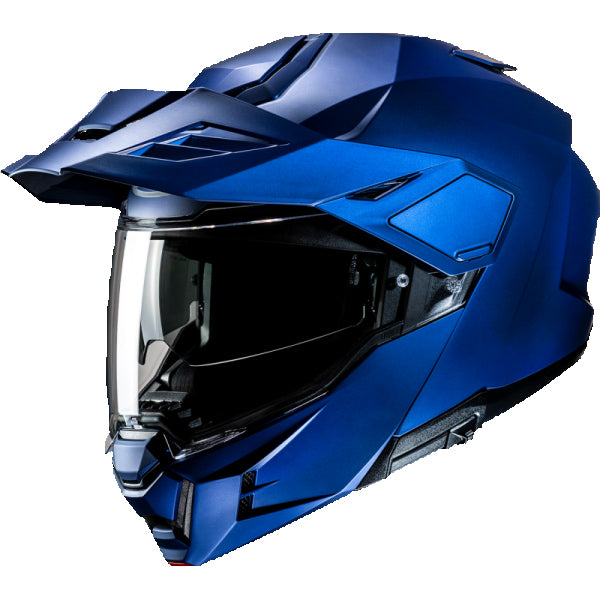 Casque Modulaire de Moto i80 Solid Bleu