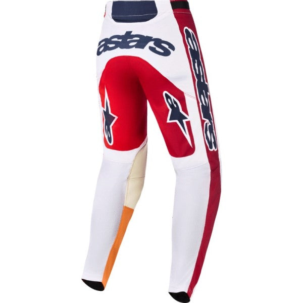 Pantalon de Motocross Racer Portl Rouge/Gris de dos