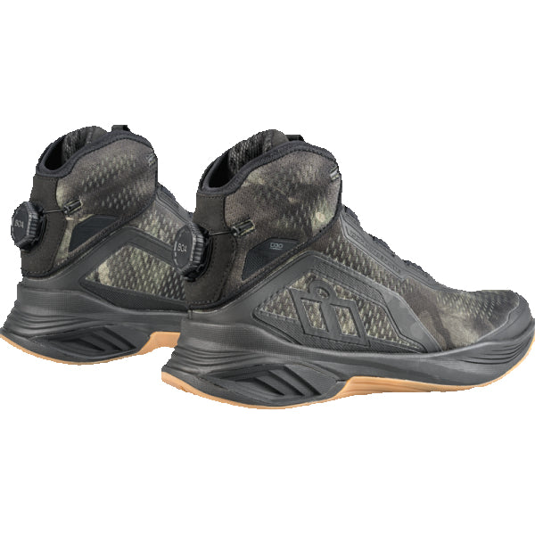 Bottes de Moto Hooligan AF CE Camo/Gris, Arrière