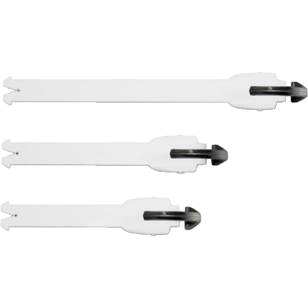 Sangle à Boucle Tech 3S 18-Up Junior, Blanc/Noir