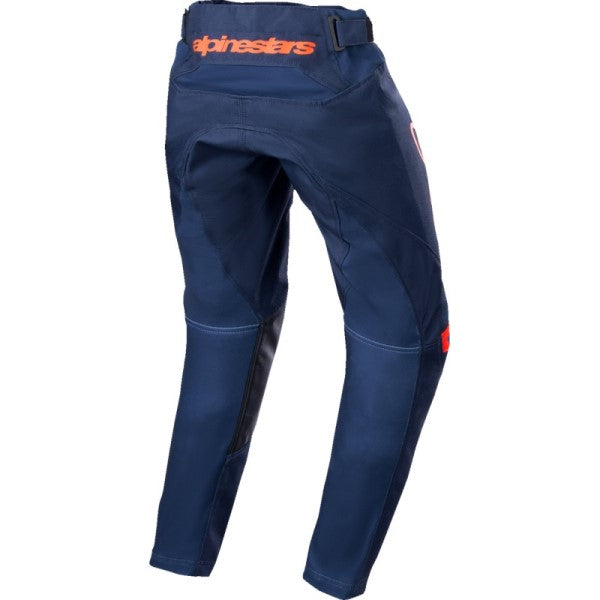 Pantalon de Motocross Racer Narin Junior Bleu Foncé de dos