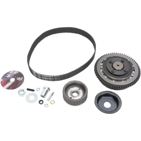 8mm Belt Drive with Silent Clutch System