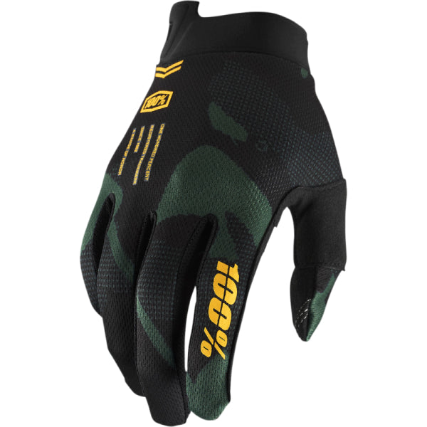 Gants de Motocross iTrack 100% camo