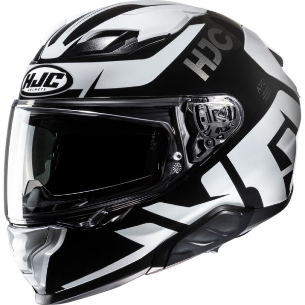 Casque Intégral de Moto F71 Bard Noir/Gris