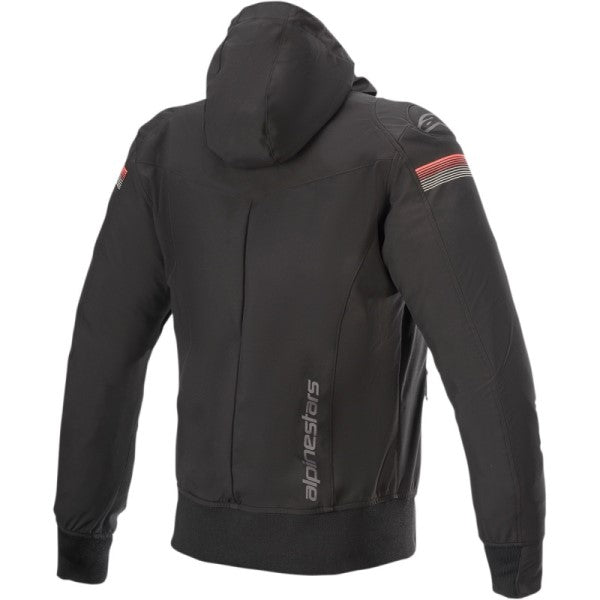 Coton Ouaté de Moto Stella Sektor V2 Tech Femme Noir/Rose de dos