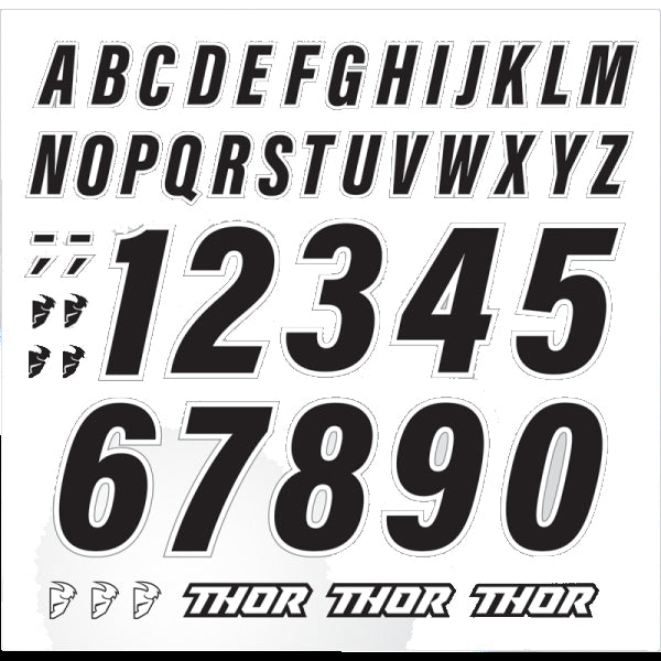 Ensemble d' Autocollants pour Chandail