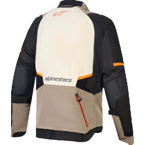 Manteau de Moto Andes V4 Drystar Brun, Dos