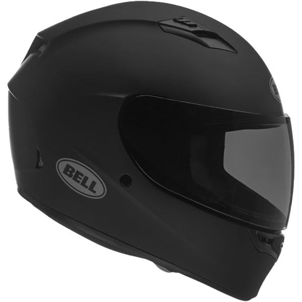 Casque Intégral de Moto Qualifier Noir Mat incliné de gauche