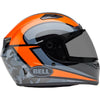 Casque Intégral de Moto Qualifier DLX MIPS Blitz Gris/Orange de gauche