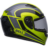 Casque Intégral de Moto Qualifier DLX MIPS Blitz Gris/Vert de gauche