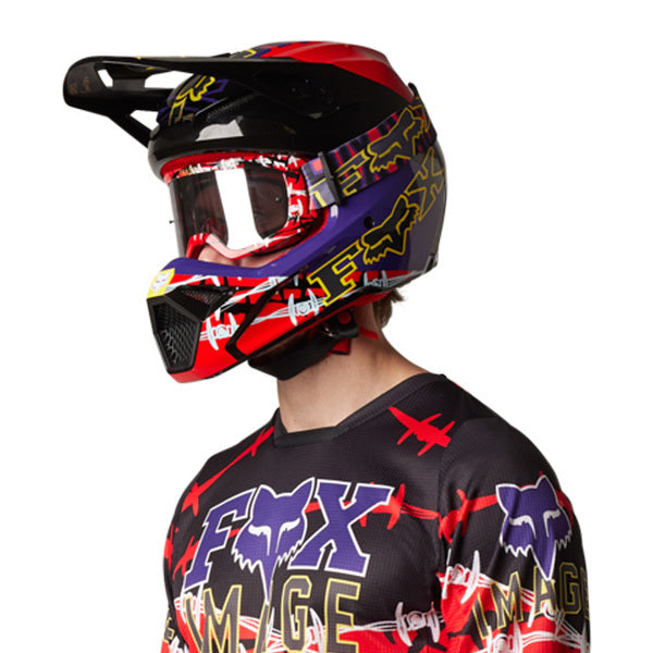 Casque de Motocross V1 Barbed Wire SE Édition Limitée - Liquidation||Motocross Helmet V1 Barbed Wire SE Limited Edition - Clearance