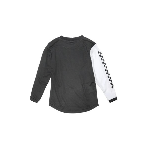 Chandail de Motocross El Nino Enfant Noir/Blanc, Dos