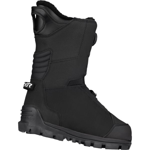 Bottes de Motoneige Elevation BOA Noir incliné de dos