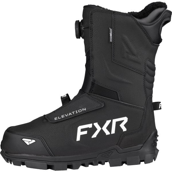 Bottes de Motoneige Elevation BOA Noir de droite