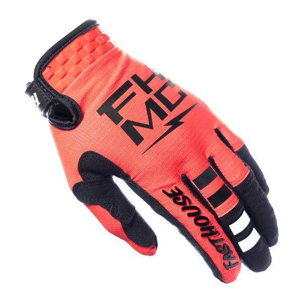 Gants de Motocross Elrod Formula Corail, gauche