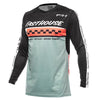 Chandail de Motocross Elrod Formula/Fasthouse/bleu orange de face