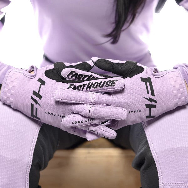 Gants de Motocross Elrod Nitro Femme/Fasthouse/mauve