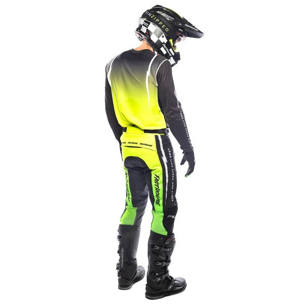 Pantalon de Motocross Elrod Nitro Haute visibilité/Noir