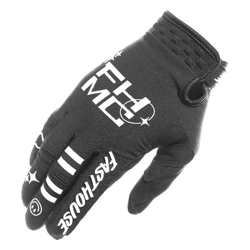 Gants de Motocross Elrod Xenon Femme/Fasthouse/Noir/droite