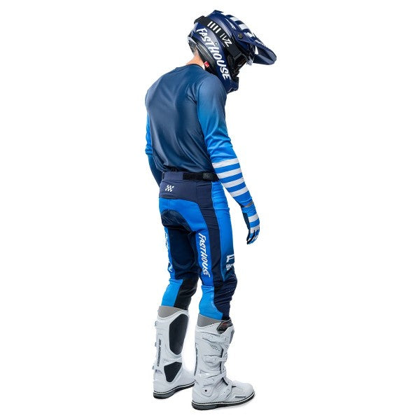 Pantalon de Motocross Elrod Ether bleu, arrière