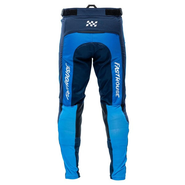 Pantalon de Motocross Elrod Ether Bleu, Dos