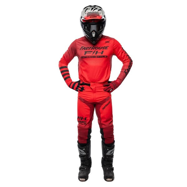 Pantalon de Motocross Elrod Ether Rouge