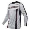 Chandail de Motocross Elrod Storm/Fasthouse/Gris et noir de face