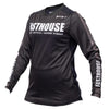 Chandail de Motocross Elrod Storm Femme/Fasthouse/noir de face