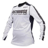 Chandail de Motocross Elrod Storm Femme/Fasthouse/blanc et noir de face