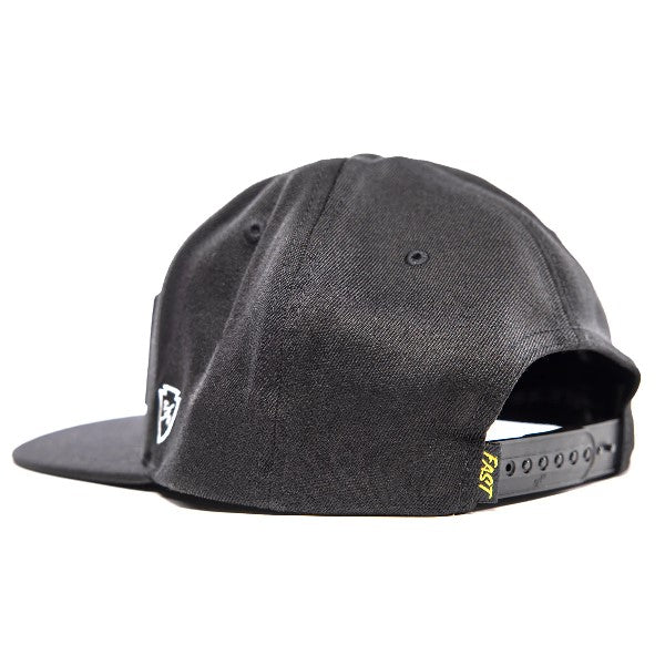 Casquette Emblem/Fasthouse/noir/arrière