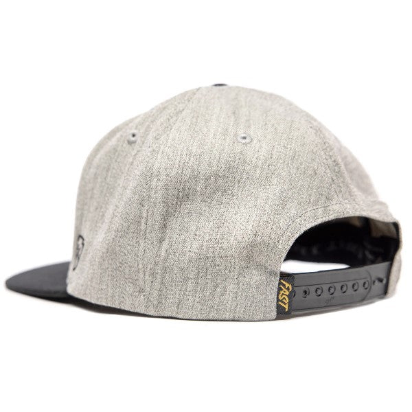 Casquette Emblem/Fasthouse/gris /arrière