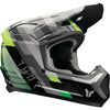 Casque de Motocross Fleet Camber Junior Thor Noir/Vert, vue 3/4