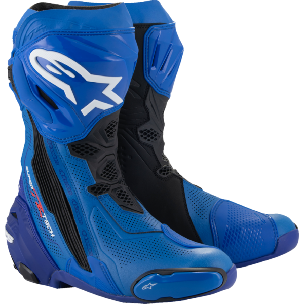 Bottes de Moto SuperTech R Ventilé  Bleu/Vert