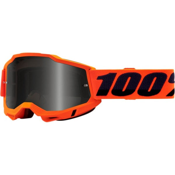 Lunettes de Motocross Accuri 2 Sand Lentille Fumée 100% Orange