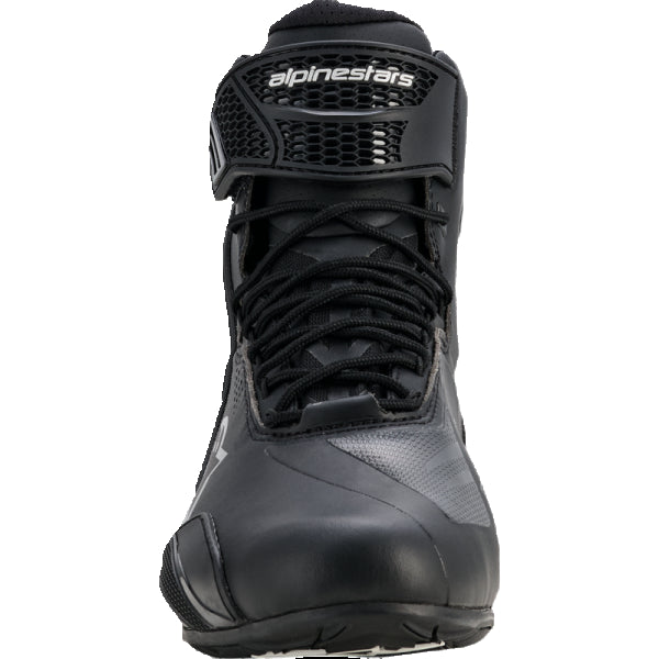 Chaussures de Moto 4W Faster V4 Femme Noir, en face