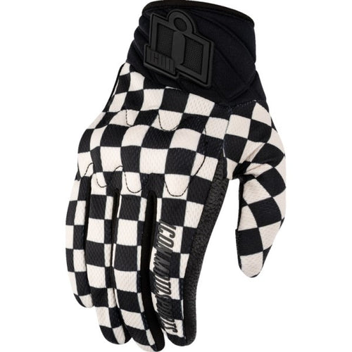 Gants de Moto Anthem 3 CX Femme Noir/Blanc de l'extérieur