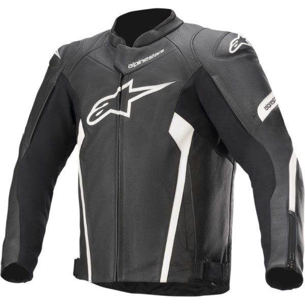 Manteau de Moto Faster v2 Noir/Blanc