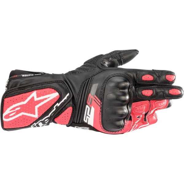 Gants de Moto Stella SP-8 Femme Noir/Rose