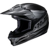 Casque de Motocross CL-XY2 Drift HJC argent et noir