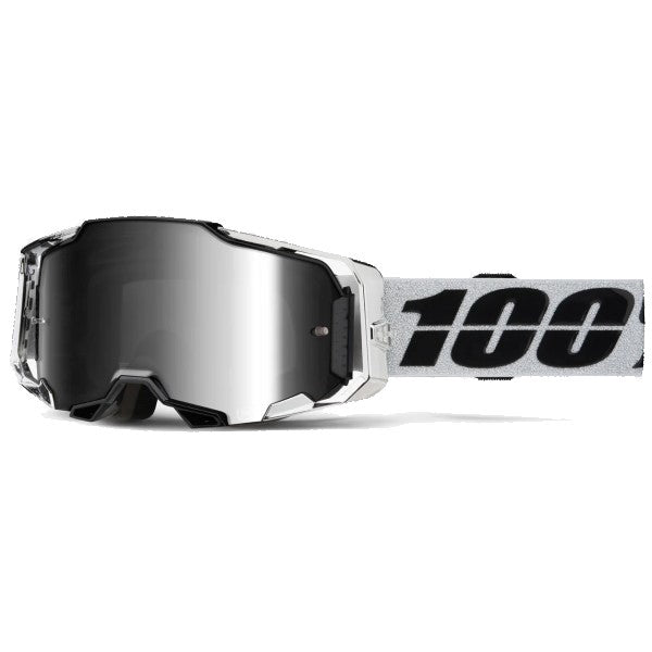 Lunettes de Motocross Armega à Lentille Miroir Gris