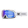 Lunette de Motocross Barstow Lentille Miroir Bleu
