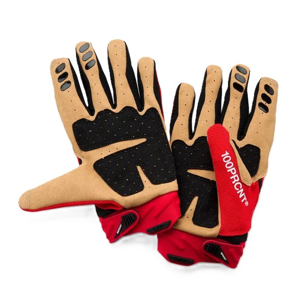 Motocross Gloves Airmatic 2 Rouge/Brun, Paume