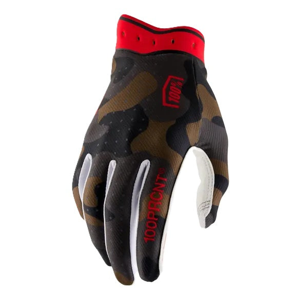 Gants ITrack Rouge/Camo