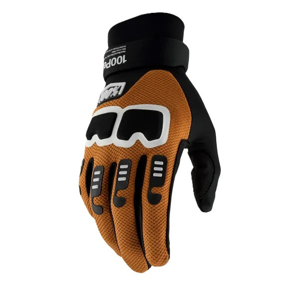 Gants de Motocross Langdale Noir/Brun