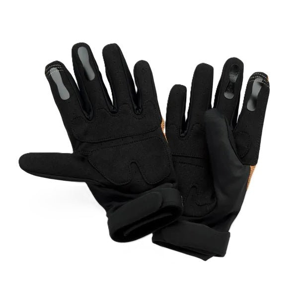Gants de Motocross Langdale Noir/Brun, Paume